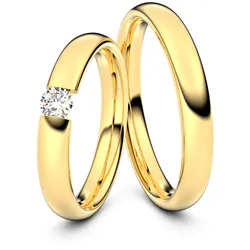 Trauringe Freital 750er Gelbgold - 7393