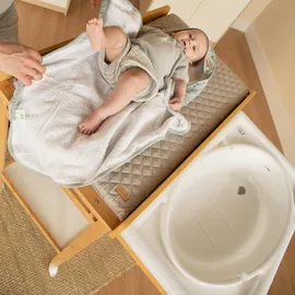 roba Wickeltisch mit Badewanne
