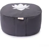 yogabox Yogakissen oval Lotus Stick Basic - grau 28 x 23 13,0 cm 1 St