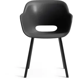 KETER Noa Gartenstuhl 59,5 x 68,5 x 41 cm schwarz 2 St.