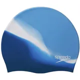 Speedo multicolor badekappe blau