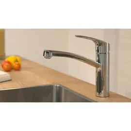 Hansgrohe Focus M41 160 1jet edelstahl finish 31806800