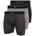 Eco Boxershorts Schwarz/Grau XL