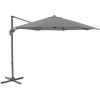 Svita Ampelschirm Sonnenschirm Alu dreh schwenk Schirm Garten Terrasse