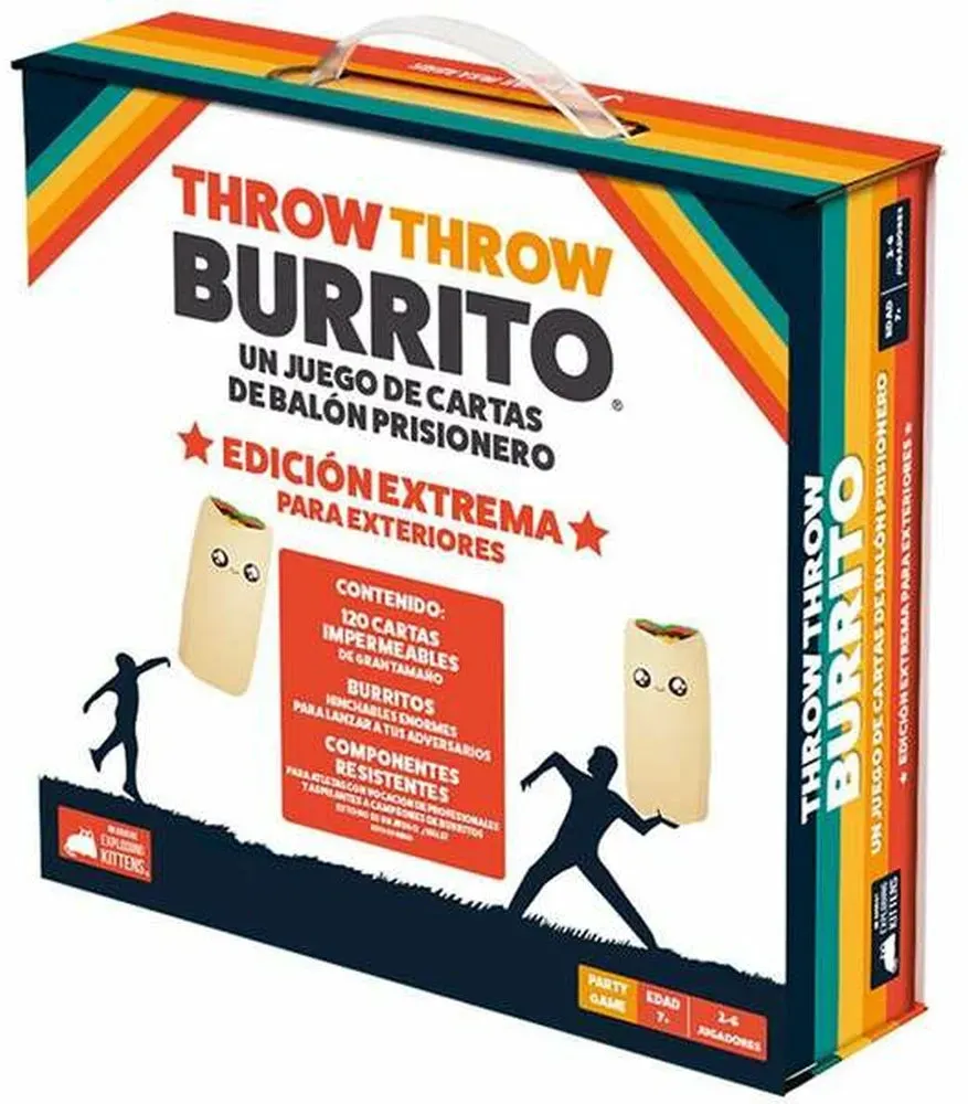 Tischspiel Asmodee Throw Throw Burrito Edición Extrema ES