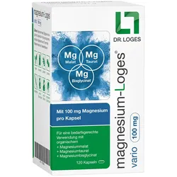 magnesium-Loges vario 100 mg: Flexible Magnesium-Versorgung 120 St