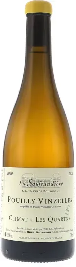 Pouilly-Vinzelles Climat Les Quarts Zen AOC La Soufrandière MAGNUM 2020 BIO