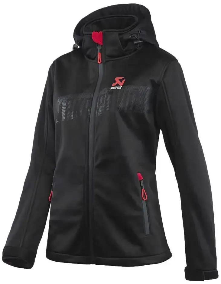 Akrapovic Softshell Jacke - Black - XL