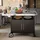 Royal Gourmet Grillwagen 80 x 50 cm Edelstahl schwarz