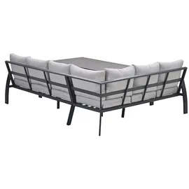 Garden Impressions Vasano Loungeset 4-tlg. carbon black/sand