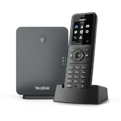 Yealink W77P - Schnurloses VoIP-Telefon mit Rufnummernanzeige