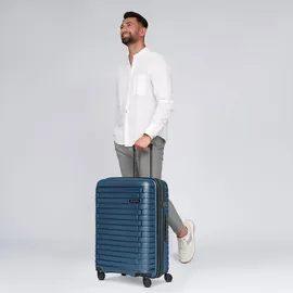 pactastic Collection 04 THE MEDIUM 4-Rollen Cabin 66 cm / 67 l blau