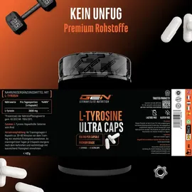 GEN GERMAN ELITE NUTRITION L-Tyrosin Ultra Kapseln 365 Stück