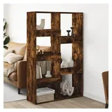 vidaXL Raumteiler Räuchereiche 100x33x155,5 cm Holzwerkstoff