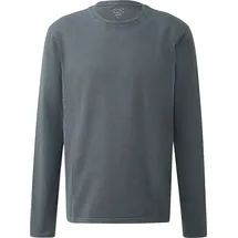 QS Langarmshirt blau XL