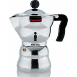 Alessi Moka Espressokanne, Silber