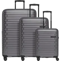 pactastic Collection 04 Koffer-Set 3-tlg. grau/anthrazit-metallic