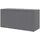 LeGer Home by Lena Gercke Essentials Lowboard 111 cm Grau MDF/Metall