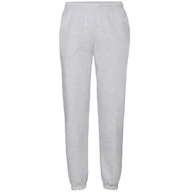FRUIT OF THE LOOM Classic Elasticated Cuff Jog Pants Herren Jogginghose in versch. Farben und Größen, graumeliert, XL