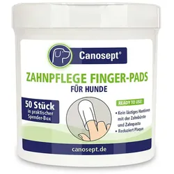 Canosept Zahnpflege-Pads 50 Stück Hundepflege