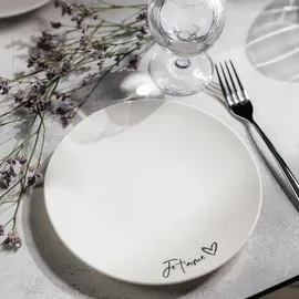 Villeroy & Boch Statement Frühstücks-Set Je t'aime 3-tlg. weiß