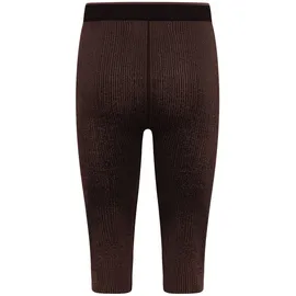 Odlo Performance Warm Blackcomb 3/4 Lauftight Herren-Braun, Größe S