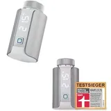 Homematic IP Heizkörperthermostat – Evo silber • 2er Pack