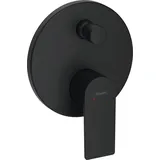 Hansgrohe Rebris E Einhandwannenarmatur Unterputz Schwarz Matt