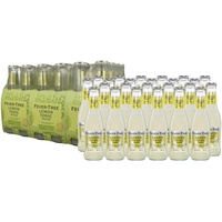 Fever-Tree Lemon Tonic Water 4 x 200 ml (Pack of 6, Total 24 Bottles)