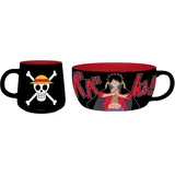 abysse corp sas ONE PIECE - Breakfast Set Mug + Bowl - Luffy
