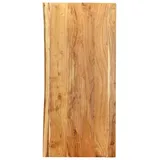vidaXL Badezimmer-Waschtischplatte Massivholz Akazie 114x52x2,5 cm