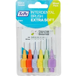 TEPE Interdentalbürste x-weich gemischt 6 St.