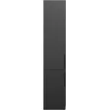 Burgbad Eqio Hochschrank 2-türig 176,0 x 35,0 x 32,0 cm Dunkelgrau Matt Eiche