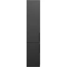 Burgbad Eqio Hochschrank 2-türig 176,0 x 35,0 x 32,0 cm Dunkelgrau Matt Eiche