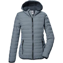 G.I.G.A. DX by killtec Damen Steppjacke/Übergangsjacke mit Kapuze GS 65 WMN QLTD JCKT, dunkel rauchblau,
