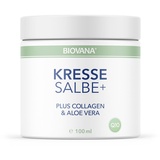 Biovana Kressesalbe Plus Collagen, Coenzym Q10 & Aloe Vera 100 ml)