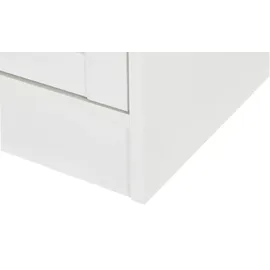 Möbel Kraft Kommode 120 x 90 x 40 cm Weiß