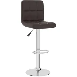 vidaXL Barhocker Kunstleder Braun