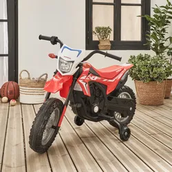 Kinder-Elektromotorrad Honda 6V, rot, 1 Platz