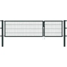 GAH Alberts Doppeltor Flexo 300 x 80 cm anthrazit