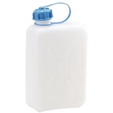 hünersdorff Wasserkanister ECO mit unverlierbarer Deckelverschraubung, 2 L, 810250