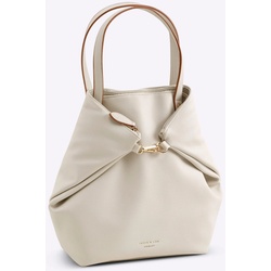 Handtasche HEINE Gr. B/H/T: 48,5 cm x 33,5 cm x 12 cm, beige (sand) Damen Taschen Handtaschen