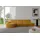 altdecor Eckcouch Cord 5-Sitzer Senfgelb