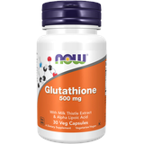 NOW Foods Glutathione, 500mg, 30 Kapseln