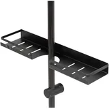 Wenko Turbo-Loc® Duschstangencaddy Altarella L, schwarz - BHT 45x4x10.50 cm