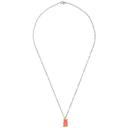 Gemshine Kette mit Anhänger 'Gummibär ROT' silver coloured Damen 