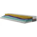 silver crown by brinkhaus Motion 4 Kaltschaummatratze 090x200cm 25 cm hoch | Weiß