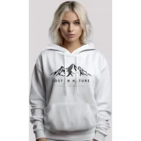 F4NT4STIC Lost in nature Hoodie Weiß XL