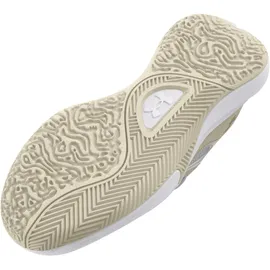 Under Armour Lockdown 6 white/silt/metallic gold 45