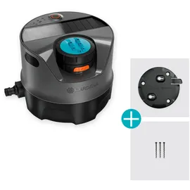 Gardena AquaPrecise Bewässerungssystem solarbetrieben 320 m2 schwarz